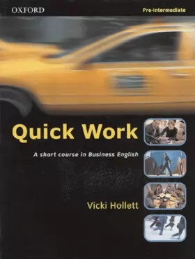 Couverture du produit · Quick Work Pre-Intermediate: Student's Book