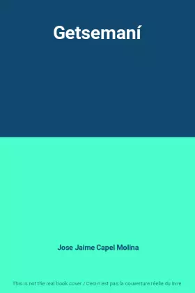 Couverture du produit · Getsemaní