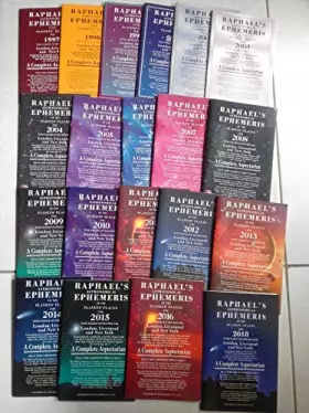 Couverture du produit · Raphael's Astronomical Ephemeris of the Planets' Places for 2018