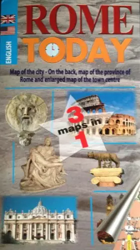 Couverture du produit · Pianta «Rome today». Ediz. inglese