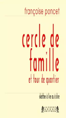 Couverture du produit · Cercle de famille - sketches à lire ou à dire