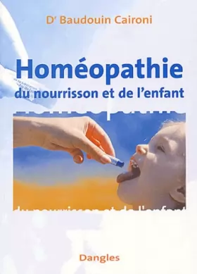 Couverture du produit · Homéopathie du nourrisson et de l'enfant