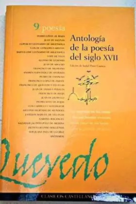 Couverture du produit · Antologia poesia siglo XVII