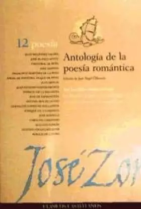Couverture du produit · Antología de la poesía romántica