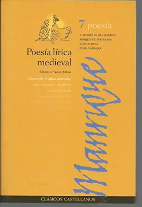 Couverture du produit · Poesia lirica medieval