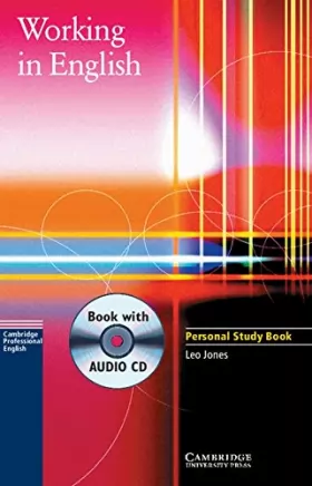 Couverture du produit · Working in English Personal Study Book with Audio CD