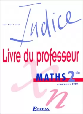 Couverture du produit · Maths, 2de (Livre du professeur)