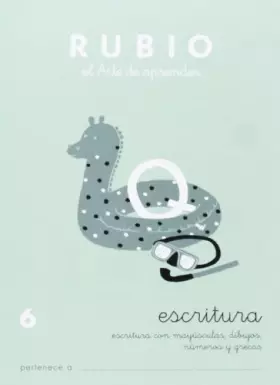 Couverture du produit · Cuadernos Rubio: Escritura 6