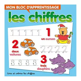 Couverture du produit · Mon bloc d'apprentissage "Les chiffres"