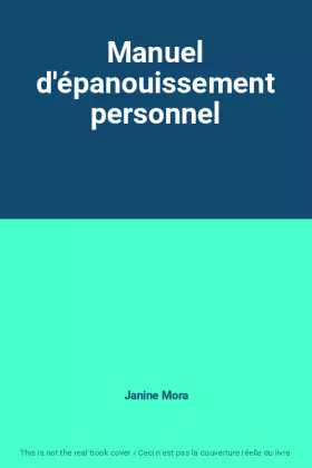 Couverture du produit · Manuel d'épanouissement personnel