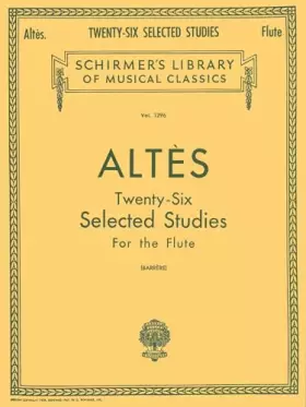 Couverture du produit · Twenty-Six Selected Studies for the Flute