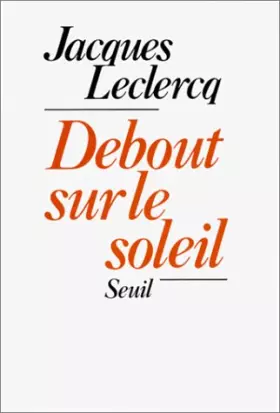 Couverture du produit · Debout sur le soleil