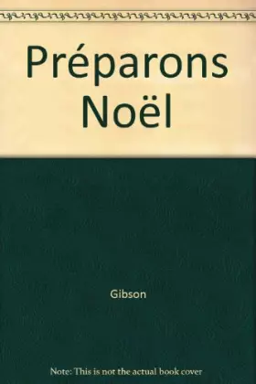 Couverture du produit · Préparons Noël