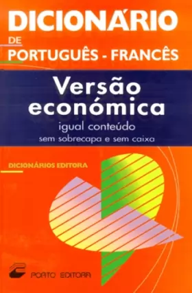 Couverture du produit · Dicionario de português-francês : Versao economica