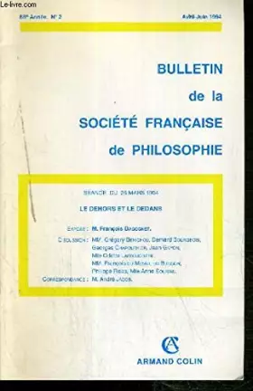 Couverture du produit · Etudes philosophiques 1994 n.1-2: 1 2
