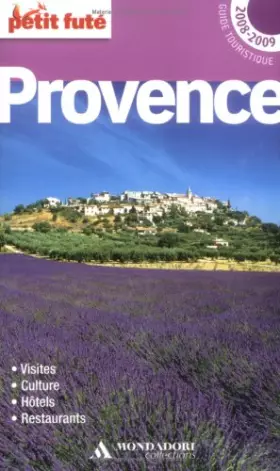 Couverture du produit · mondadori provence 2008-2009 petit fute