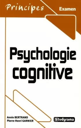 Couverture du produit · Psychologie cognitive
