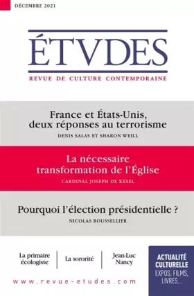Couverture du produit · Etudes 4288 - 12-21