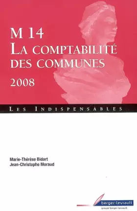 Couverture du produit · M 14: La comptabilité des communes