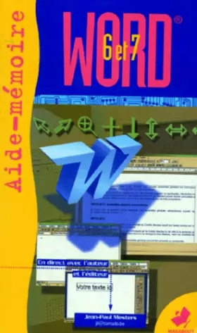 Couverture du produit · Aide-mémoire de Word 6 et 7 sous Windows