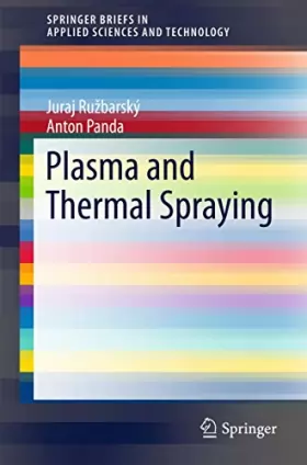 Couverture du produit · Plasma and Thermal Spraying