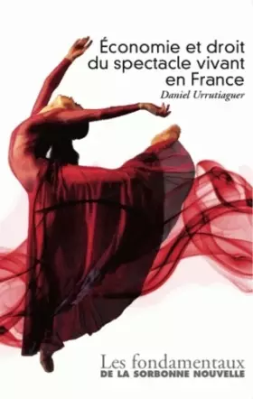 Couverture du produit · Economie et droit du spectacle vivant en France