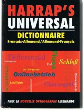 Couverture du produit · Harrap's Universal : Allemand/français, français/allemand