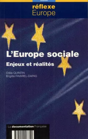 Couverture du produit · L'EUROPE SOCIALE. : Enjeux et réalités