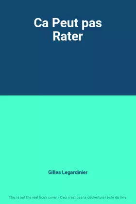 Couverture du produit · Ca Peut pas Rater