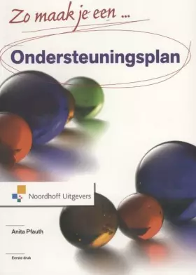 Couverture du produit · Zo maak je een ondersteuningsplan