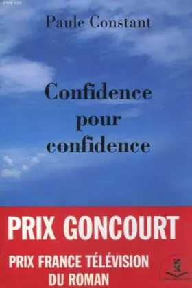 Couverture du produit · Confidence pour confidence