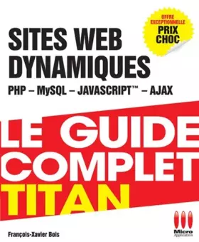 Couverture du produit · SITE WEB DYNAMIQUES