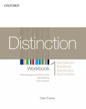 Couverture du produit · Distinction 1. Workbook