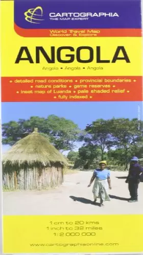 Couverture du produit · Carte Cartographia Angola