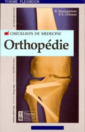 Couverture du produit · Check-lists d'orthopédie