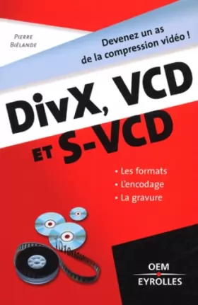 Couverture du produit · DivX, VCD et S-VCD