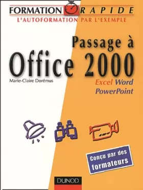 Couverture du produit · Formation rapide Passage à Office 2000 : Word / Excel / PowerPoint
