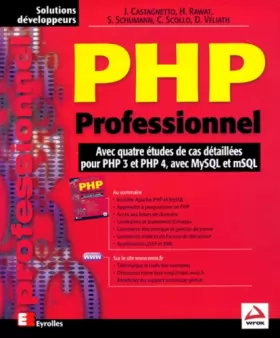 Couverture du produit · PHP professionnel