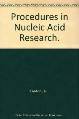 Couverture du produit · Procedures in Nucleic Acid Research