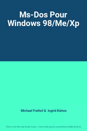 Couverture du produit · Ms-Dos Pour Windows 98/Me/Xp