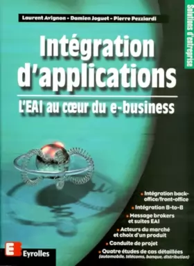 Couverture du produit · Intégration d'applications : L'EAI au coeur du e-business