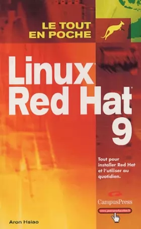 Couverture du produit · Linux Red Hat 9