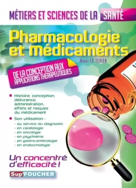 Couverture du produit · Pharmacologie et médicaments - Métiers et sciences de la santé