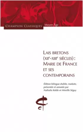 Couverture du produit · Lais Bretons (XIIe-XIIIe siècle) Marie de France e
