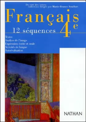 Couverture du produit · Français 4ème. 12 séquences