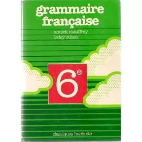 Couverture du produit · Grammaire française : 6e