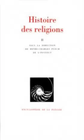 Couverture du produit · Histoire des religions, tome 2