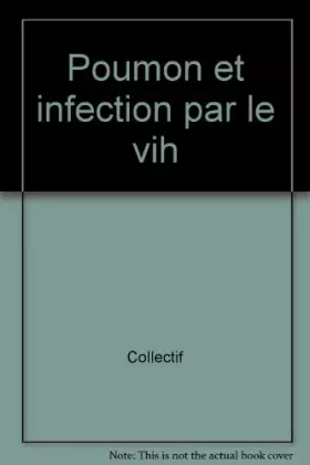 Couverture du produit · Poumon et infection par le VIH
