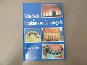 Couverture du produit · Technologie des implants ostéo-intégrés