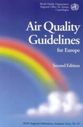 Couverture du produit · Air Quality Guidelines for Europe
